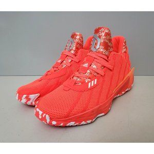 Adidas Dame 7 I Am My Own Fan Sneakers in Solar Red Mens Size 10.5